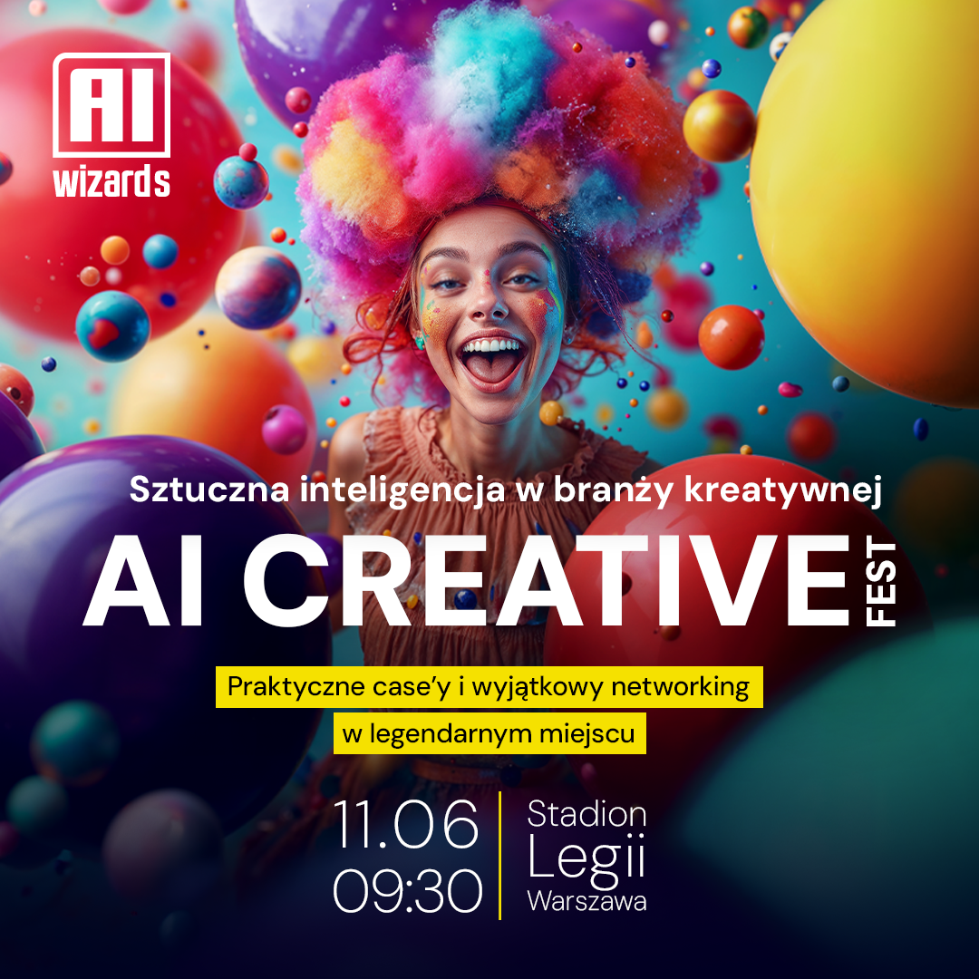 hAI Magazine patronem medialnym AI Creative Fest 2025