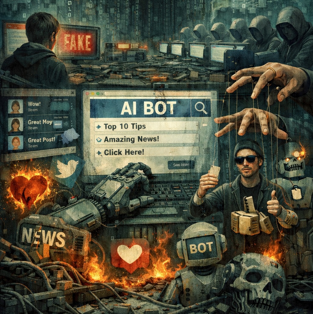 Teoria martwego internetu… w praktyce